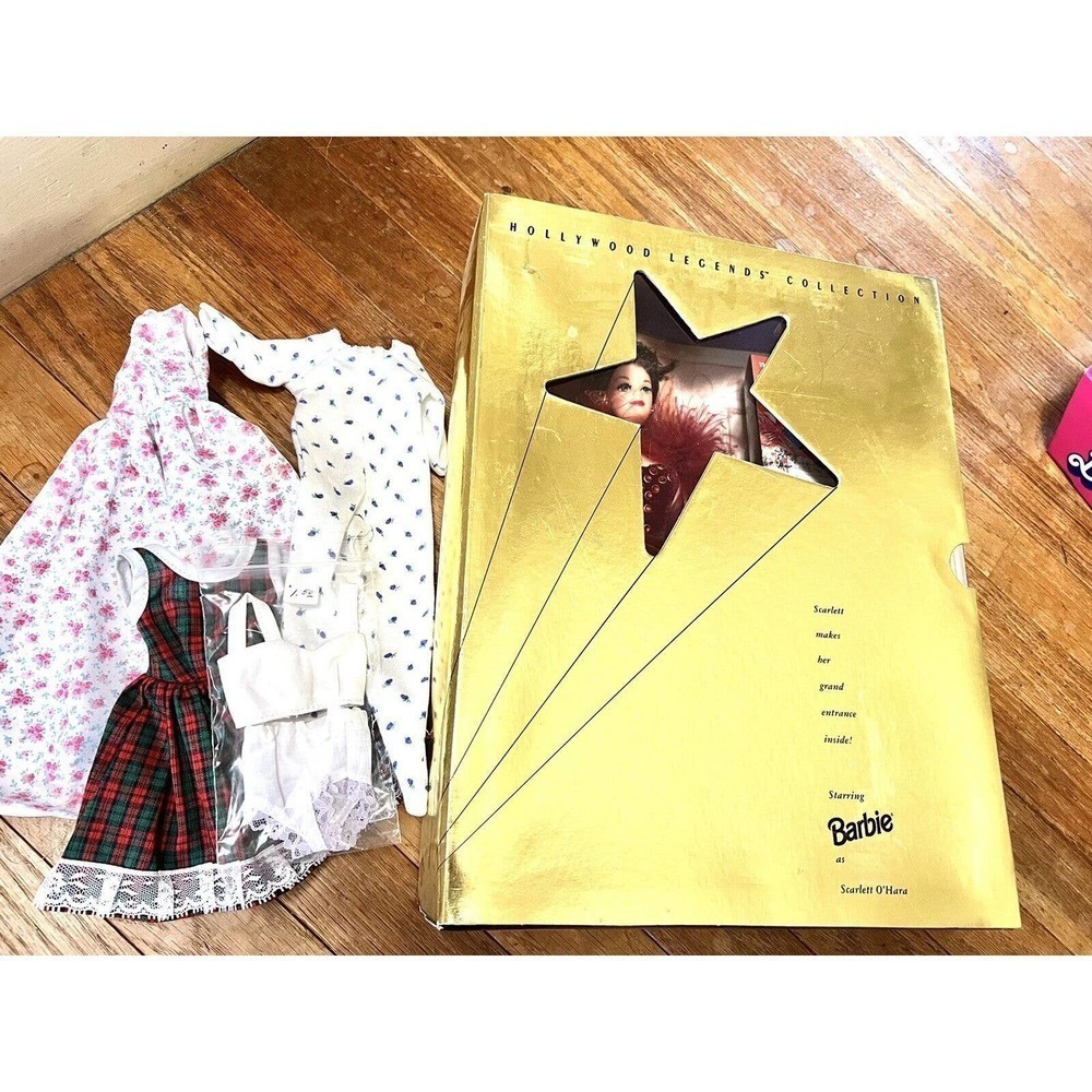 SCARLETT O'Hara BARBIE Doll Vtg 1994 With Handmade Barbie Clothes Barbie Movie